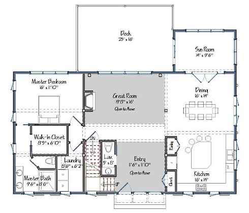 Family Barn House Plan  Rustic House Plan, Barn House, Farmhouse